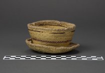 basket and saucer with CM ruler